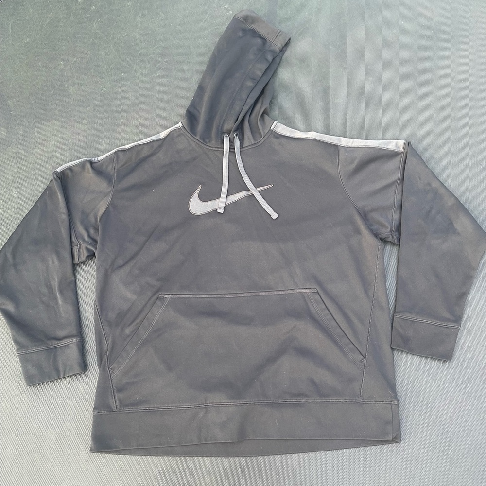 Nike size XL Charcoal Pullover Hoodie